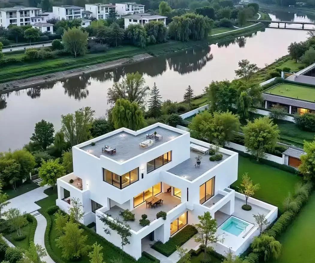 通透拥抱大自然，在乡下建一个这样的房子，怎么样？[吃瓜群众]