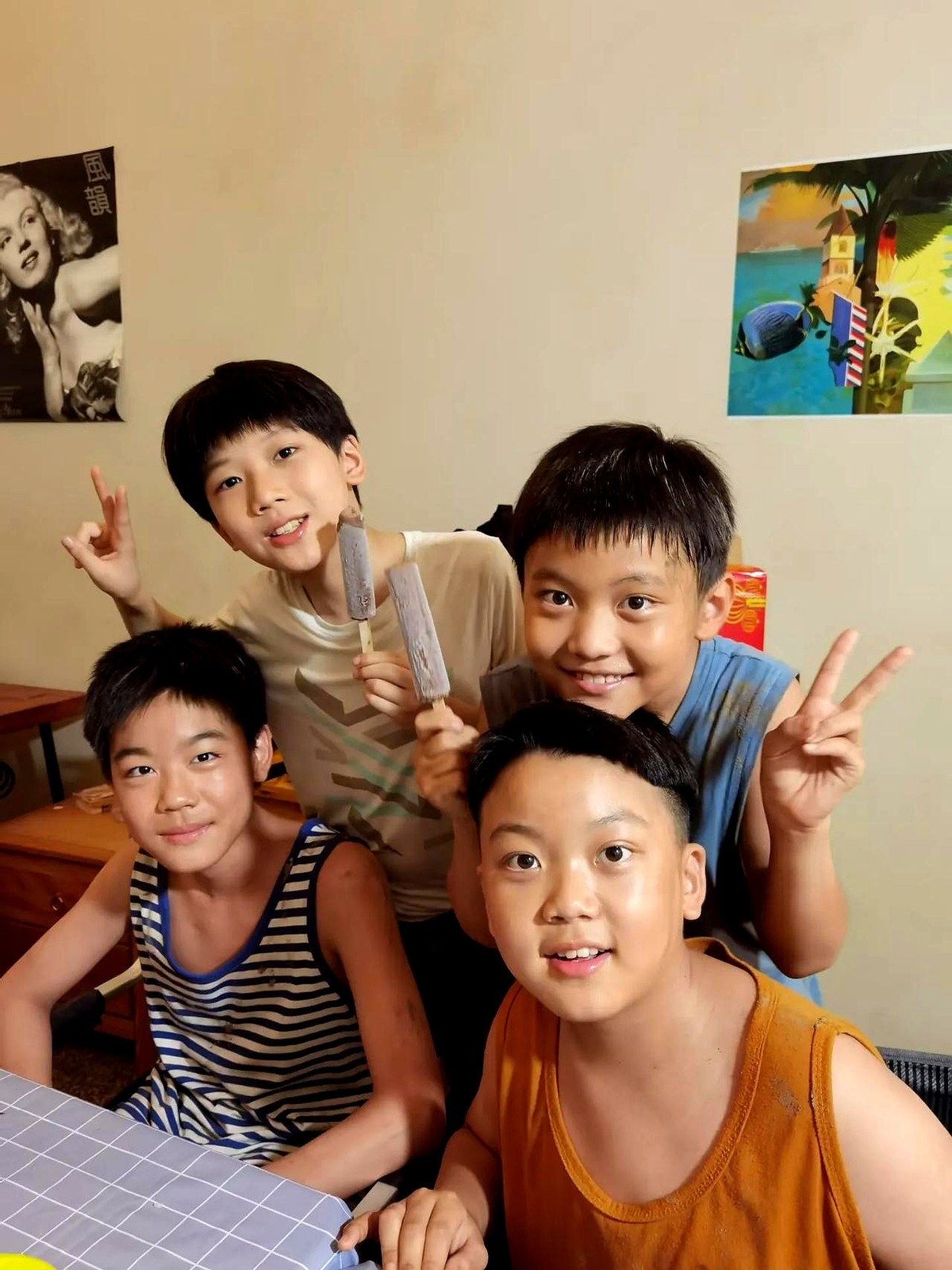 《北上》中的六位小演员以出色的表演赢得了观众的喜爱，他们的演技和表现让人们对电视