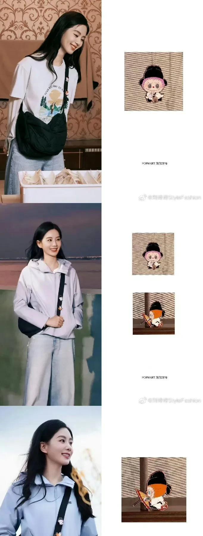 #@刘诗诗用心在养labubu# 毫无征兆地，刘诗诗就像一颗落入心湖的石子，用温
