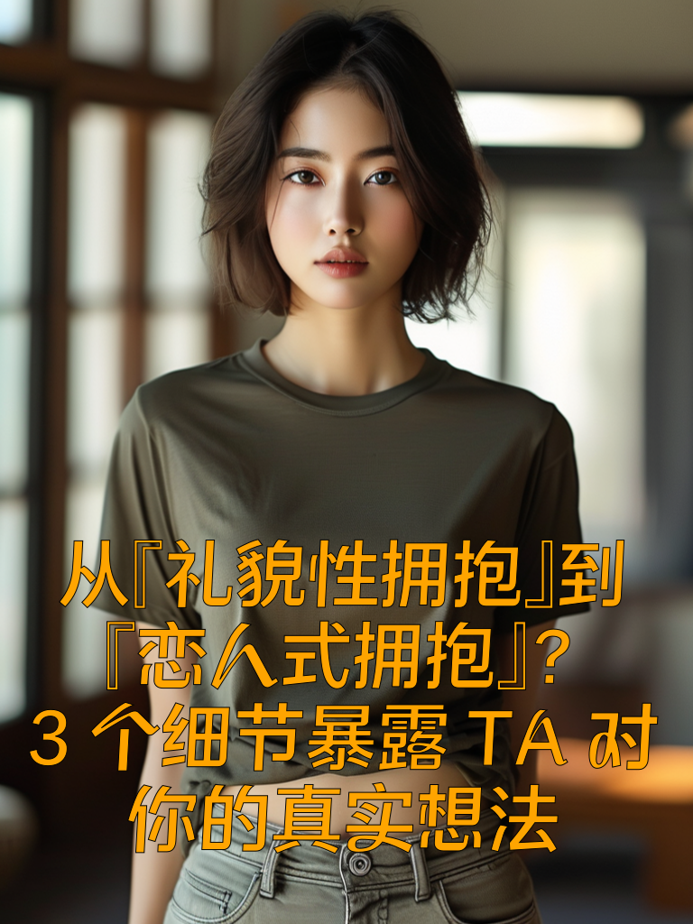 从『礼貌性拥抱』到『恋人式拥抱』？3个细节暴露TA对你的真实想法