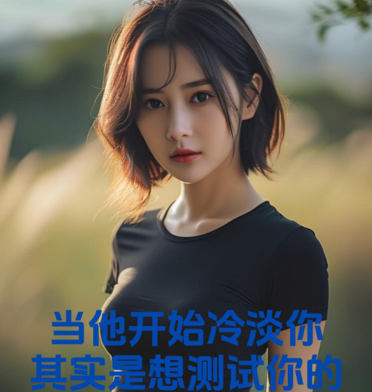 当他开始冷淡你，其实是想测试你的反应