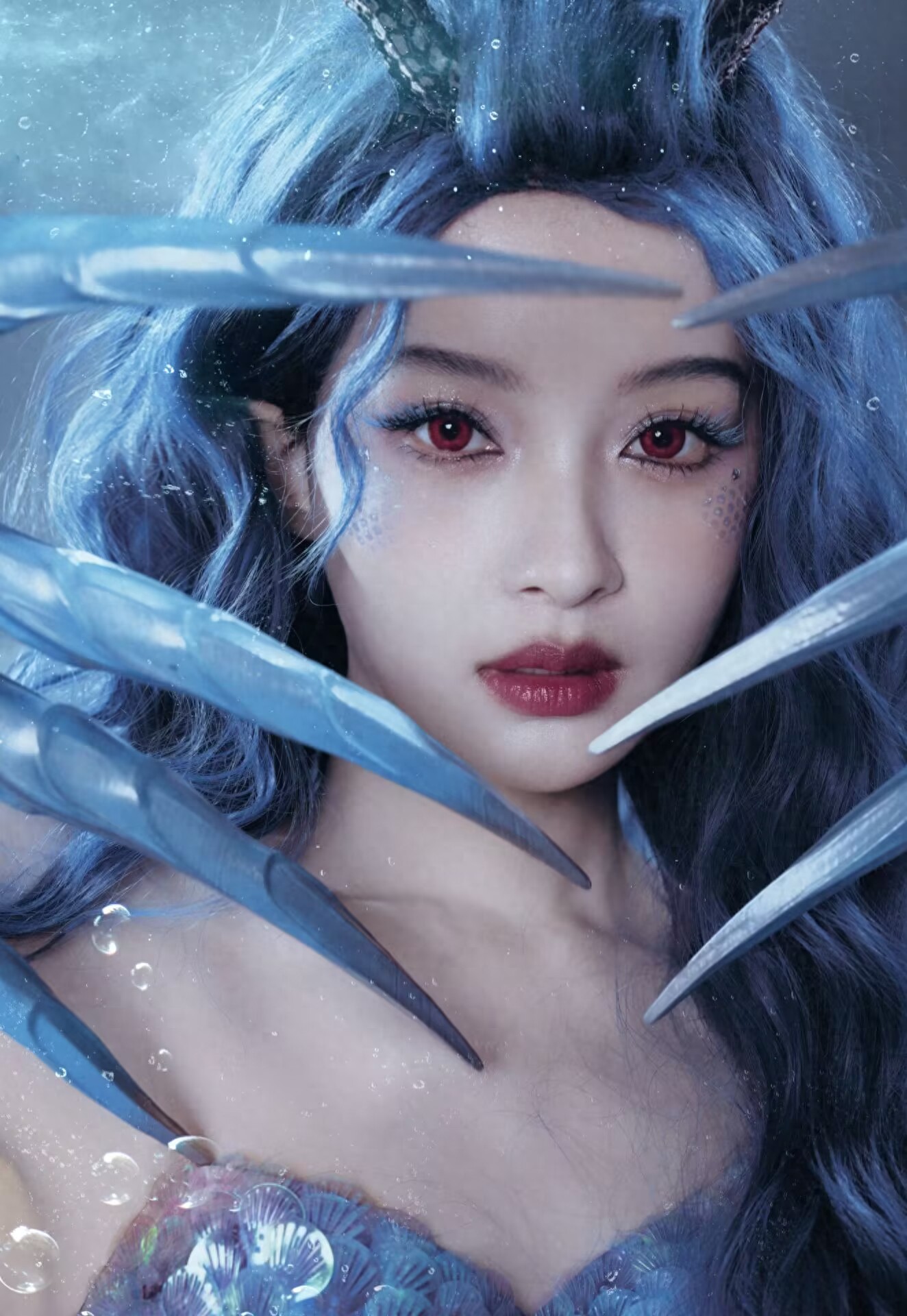 女星孙怡敖闰造型：美艳动人，妖娆妩媚！
