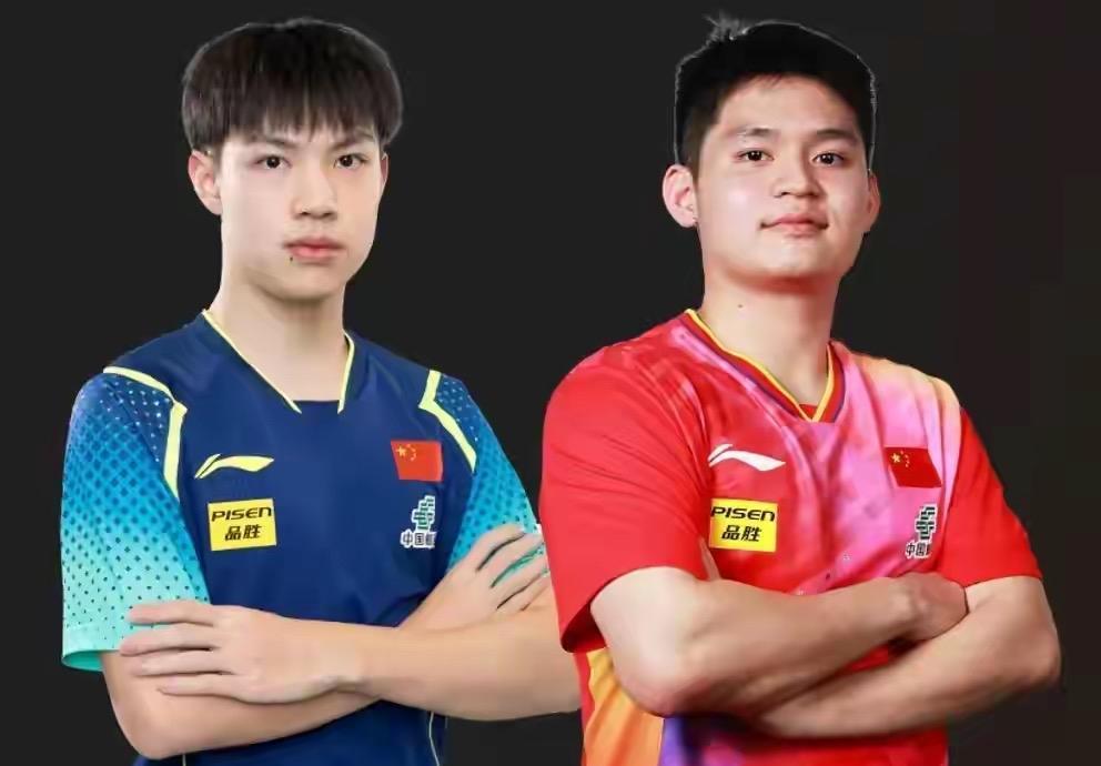 两位帅小伙经得起考验，黄友政/林诗栋3：0纳雷什兄弟，这是国乒重组的最年轻的男双
