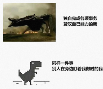 独自完成各项事务赞叹自己能力的我