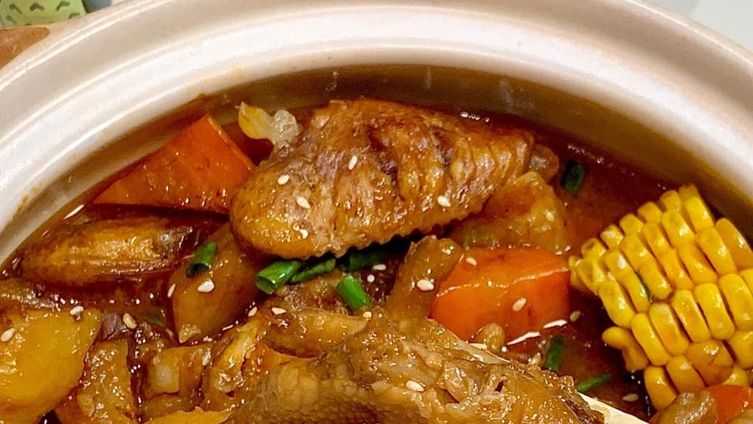 一口沦陷！超好吃鸡爪鸡翅煲，厨房小白也能原地开店！