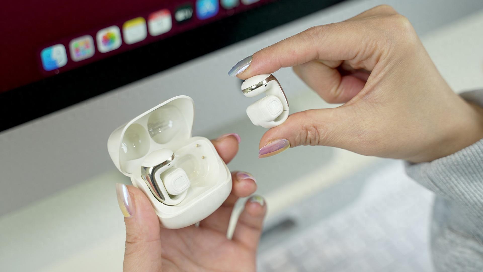 百元卷王实锤！西圣Plume耳夹式耳机，音质舒适度双碾压