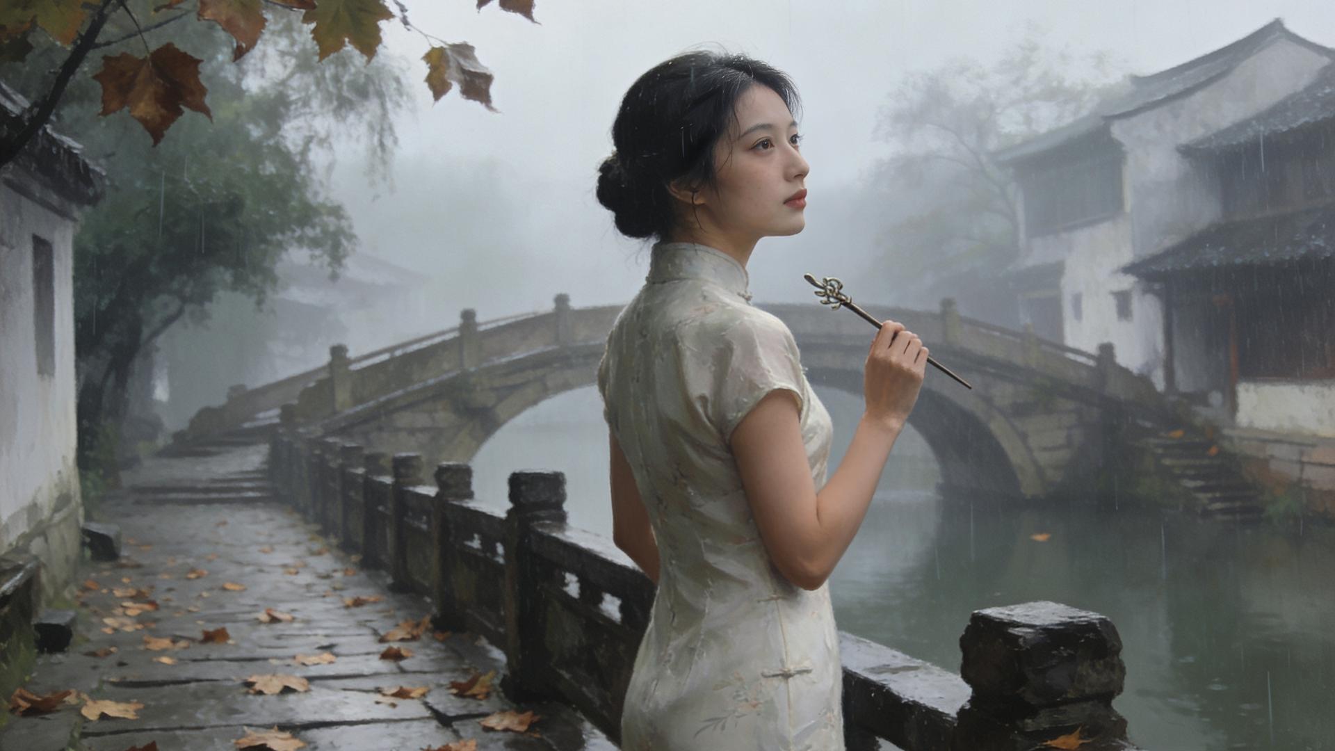 簪上秋霜，襟间旧梦｜旗袍藏不住的前尘旧事