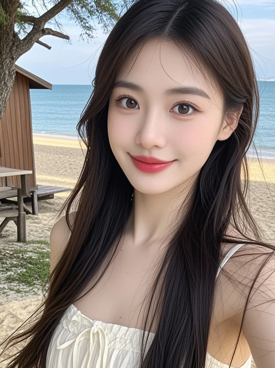 看我抓拍的浪花，背景够不够梦幻？