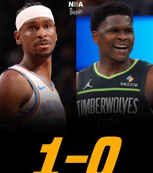 nba分区决赛，西部决赛率先开战，森林狼除了兰德尔28分，其余都表现不佳，爱德华