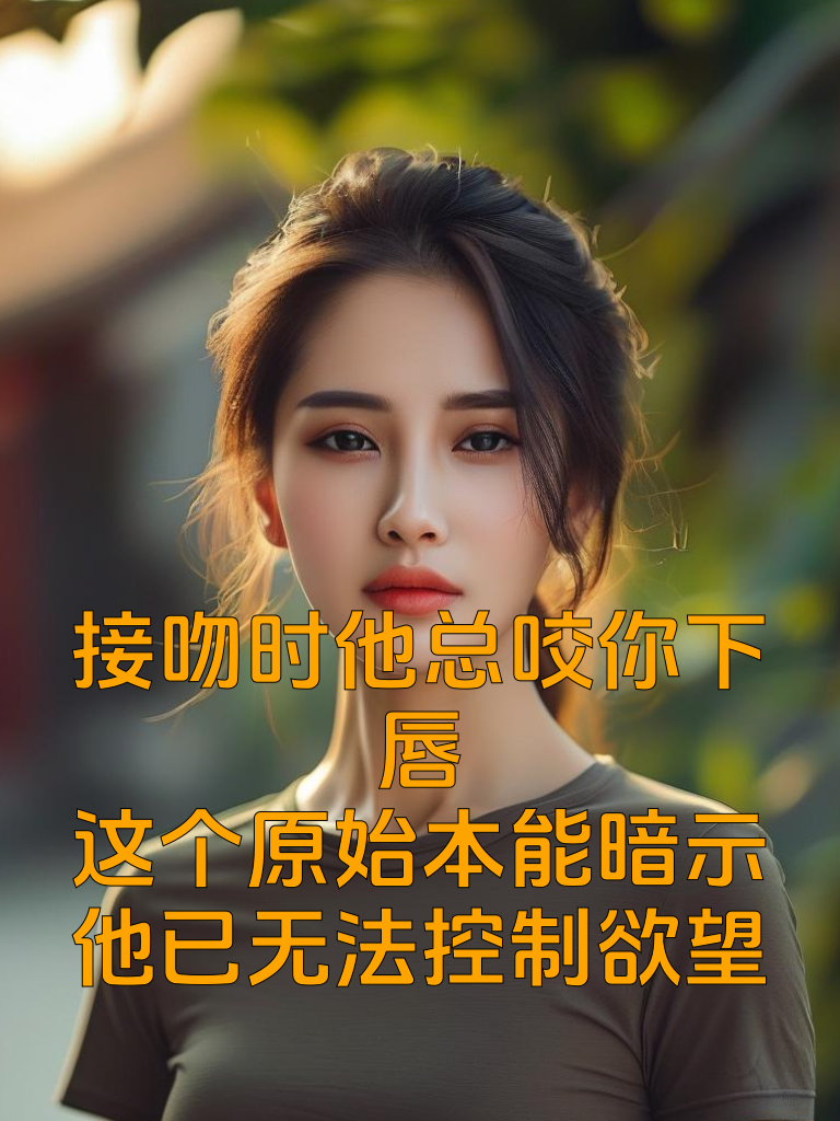 接吻时他总咬你下唇？这个原始本能暗示他已无法控制欲望