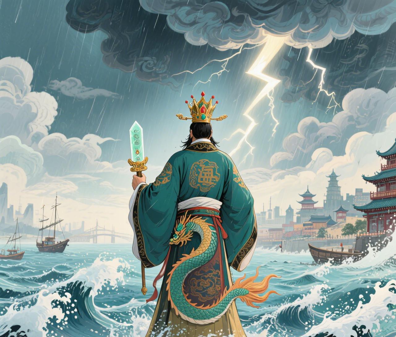 为啥四海龙王里就数东海龙王敖广戏份最多、权力最大？这事儿，可不仅仅是神话作者“偏
