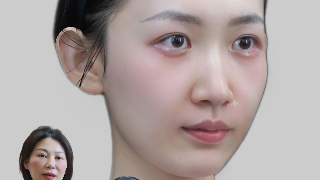 注射卧蚕术后效果如何？张敬花案例：扁平眼秒变甜美笑眼！