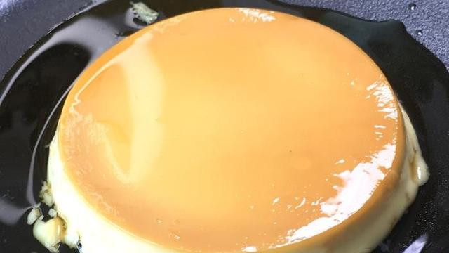 家庭自制滑嫩鸡蛋布丁，甜蜜周末必备甜品