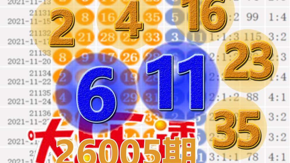 大乐透26005期开奖结果：8注一等奖，后区6-11