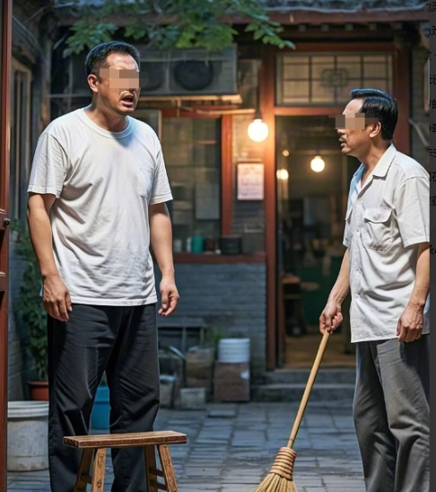 北京，施某和周某同住一个大杂院，一天晚上施某约朋友在家聚会，放音乐还高歌，吵得年