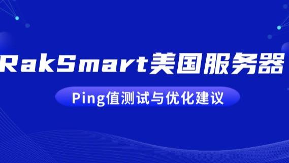 RakSmart美国服务器Ping值测试与优化建议
