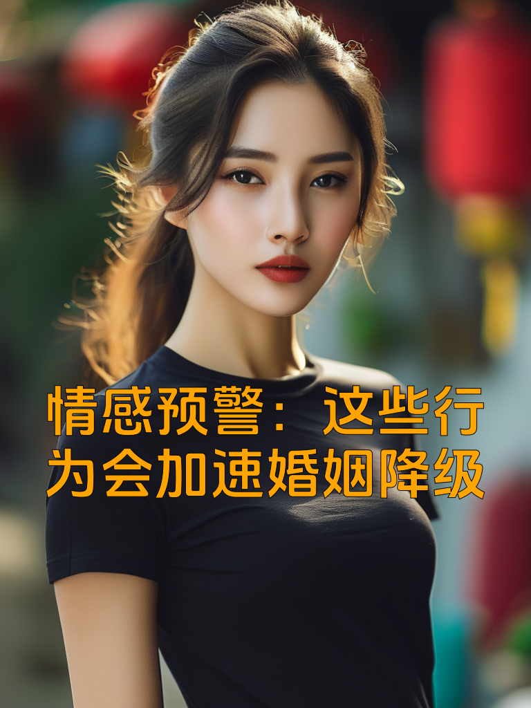 情感预警：这些行为会加速婚姻降级