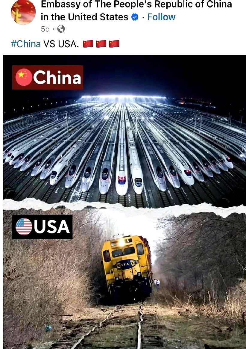 中国高铁又快又稳











有没有搞错？中国大使馆竟然只发图不说话！