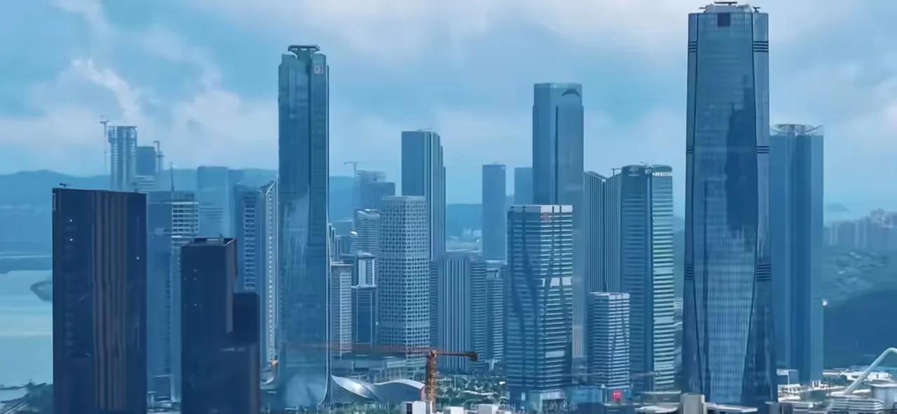 珠海横琴CBD太震撼了，就算放全球城市的CBD里也能排得上号。谁能想到短短十来年
