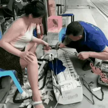 这种街边修空调的应该很实惠但不知道靠谱不