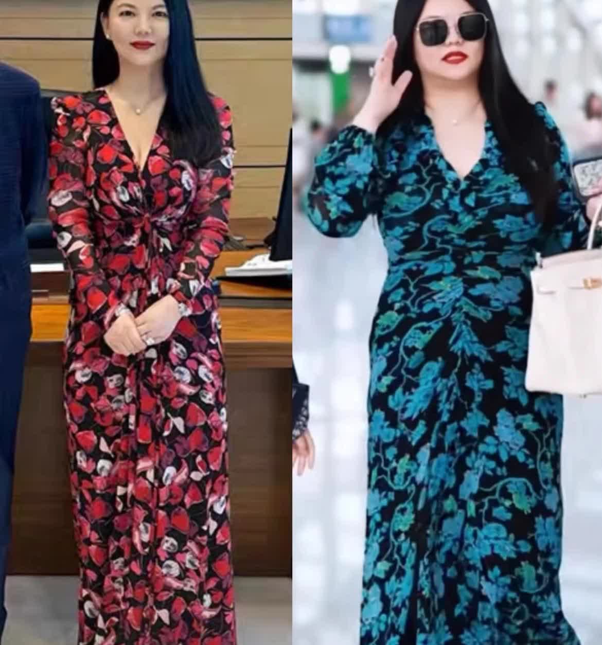 李湘啊

咱就是说，真的该减肥了吧

左边之前的李湘，右边是今年的李湘
