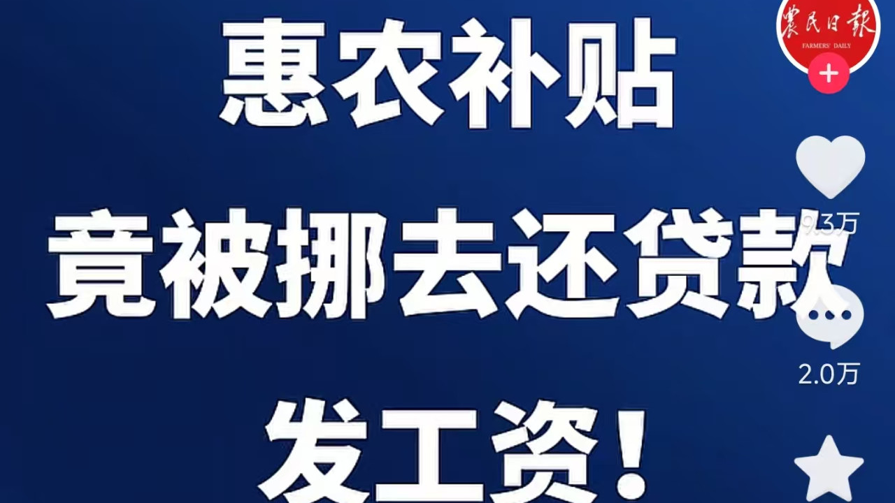 农村最近出现的反常现象？
