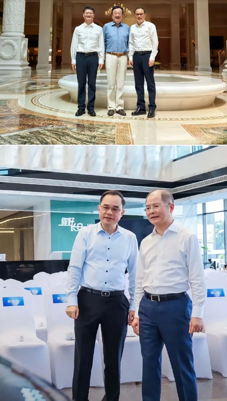 长安又要搞哪样？
明明已经联合华为、宁德时代生产了阿维塔，却还要
拜访华为任总，