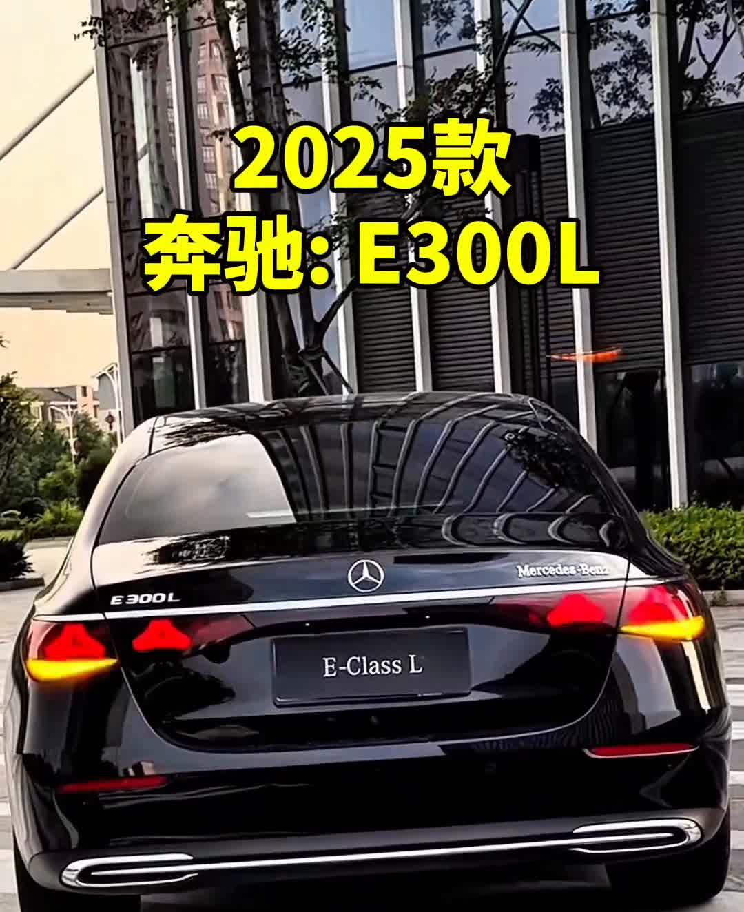 2025款奔驰：E300L。
开往的春天，每个梦都会实现，风浪轰轰烈烈，繁华会