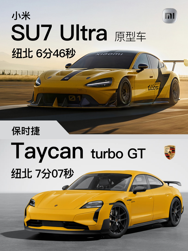 说真的，保时捷不比小米差
小米SU7Ultra纽北成绩公布，6分46秒874，成