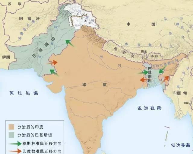 1947 年 8 月 15 日，英国殖民者留下一张潦草的地图和 1400 万难民