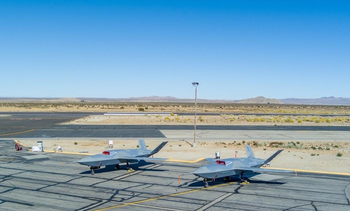 美国空军成功试飞通用原子公司研发的第二架YFQ-42A型无人战斗机原型机。
YF