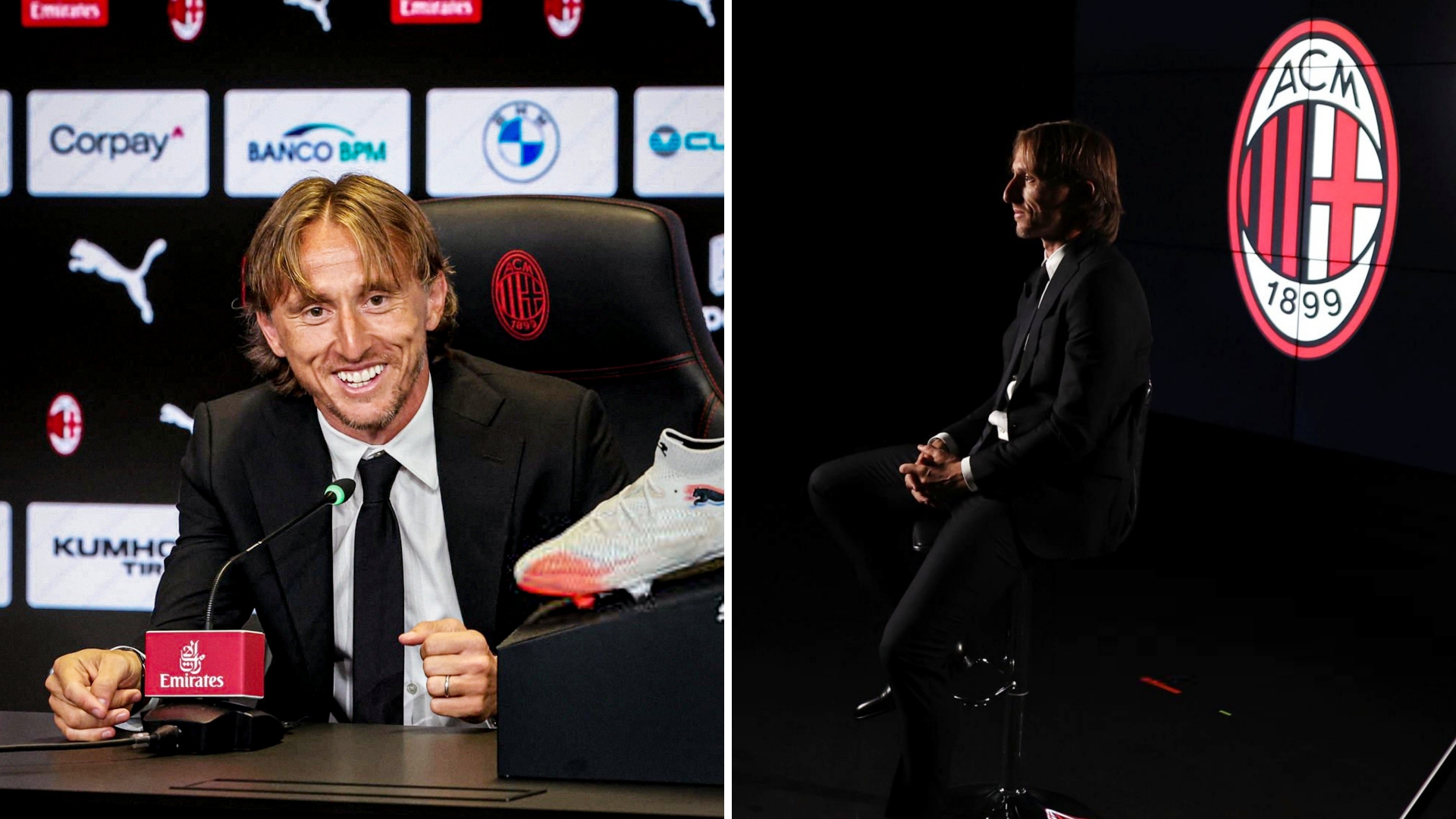 莫德里奇发布会中表示：不会满足平庸的赛季，米兰最低目标是欧冠资格。
我可以提供我