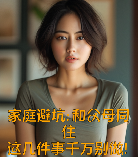 家庭避坑：和父母同住，这几件事千万别做！