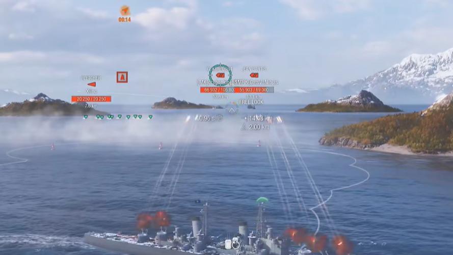 全能型10级巡洋舰，HE弹专精版米诺陶斯，自带顶级雷达！