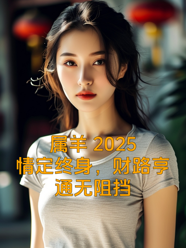 属羊2025：情定终身，财路亨通无阻挡