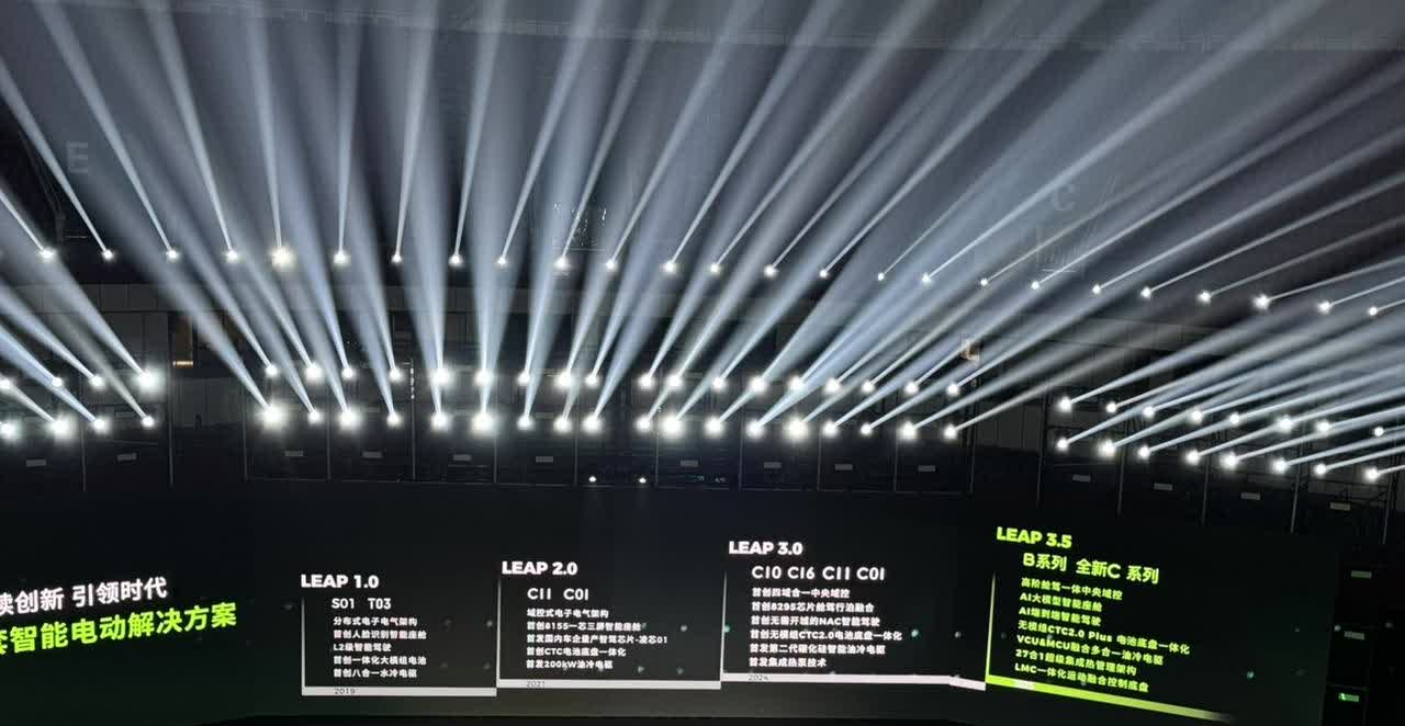 从LEAP1.0到现在LEAP3.5，你能够清楚的看到零跑技术的不断突破，LEA
