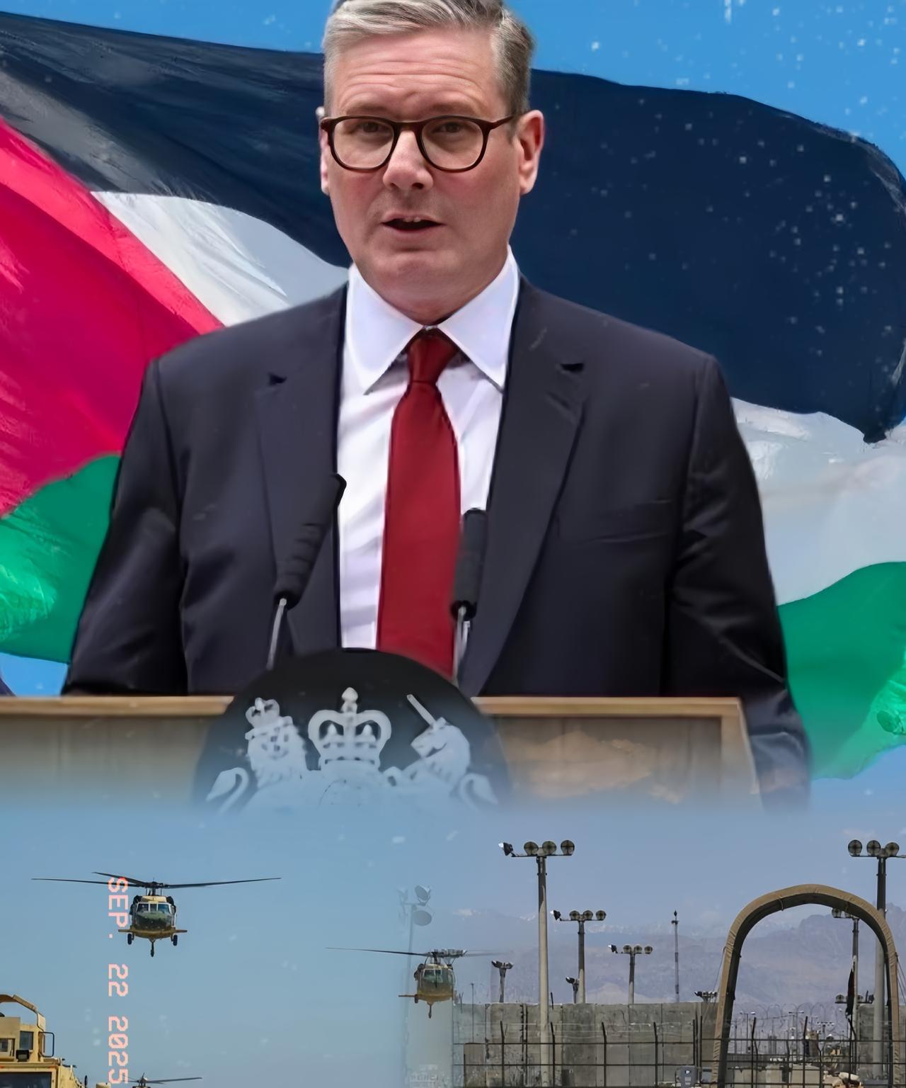 就在昨天，
当地时间9月21日，英国突然宣布了！
英国首相斯塔默宣布，正式承认巴