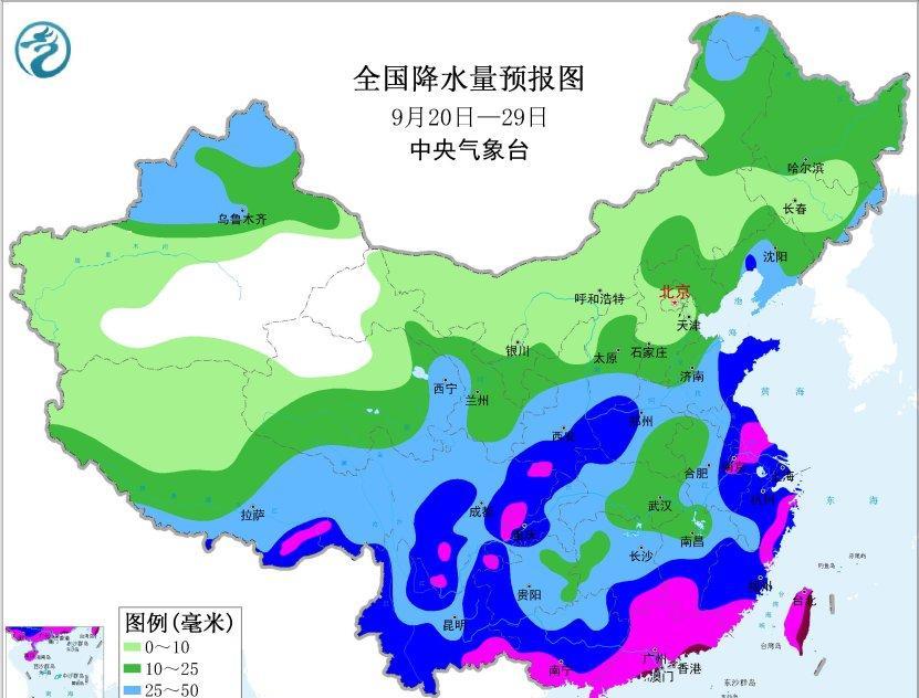 根据中央气象台预报，未来十天我国西南东部、华东大部、华南大部雨水偏多，南方地区高