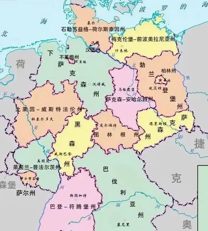 发现一个很奇怪的问题，同样是人口众多，经济发达，德国却为何没有出现伦敦、巴黎那样