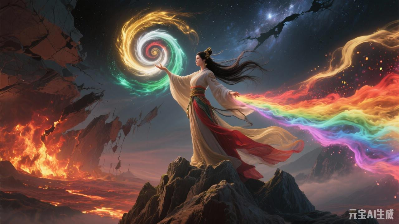 女娲：五行炼气术之祖，补天造人的上古炼气大师