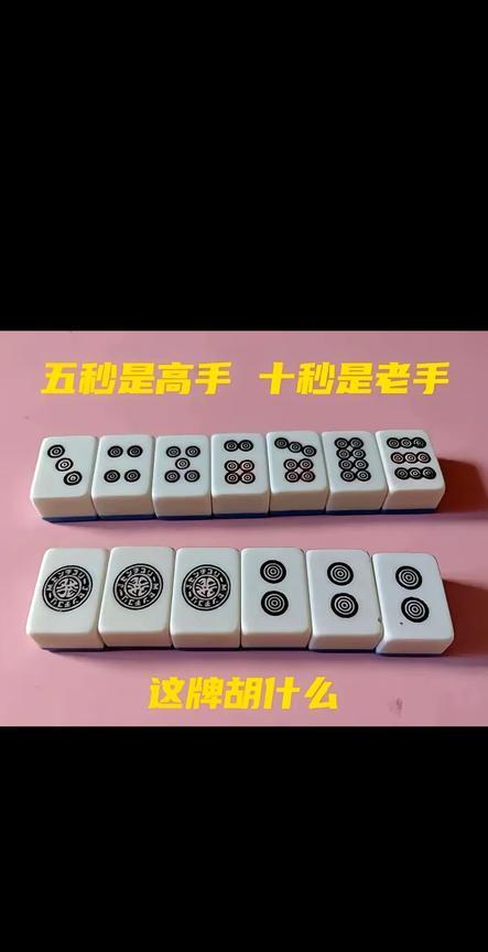 这牌胡什么？总问这样无聊的问题，这还用看吗，三岁小孩都知道，胡三六九筒，一二筒来