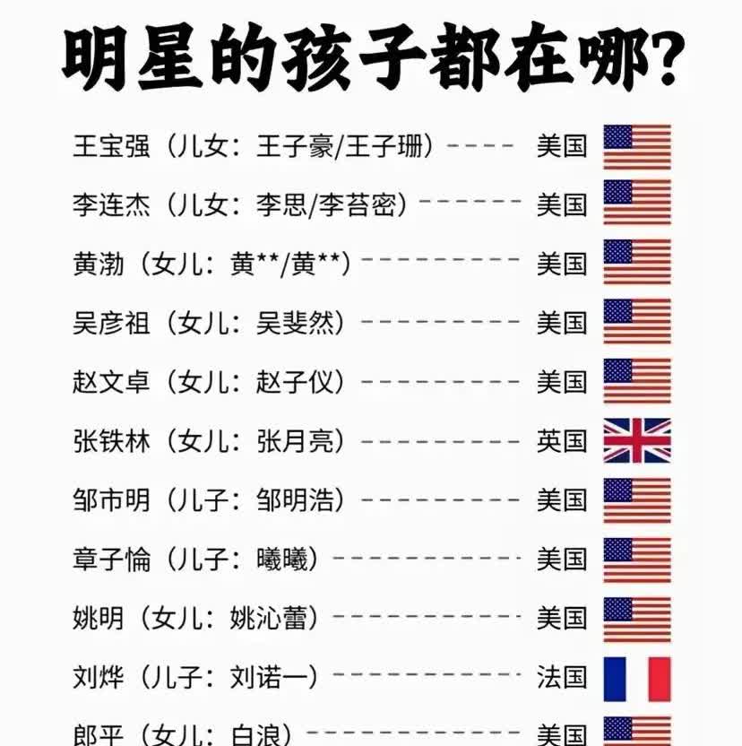 这些明星都特别爱囯吧！