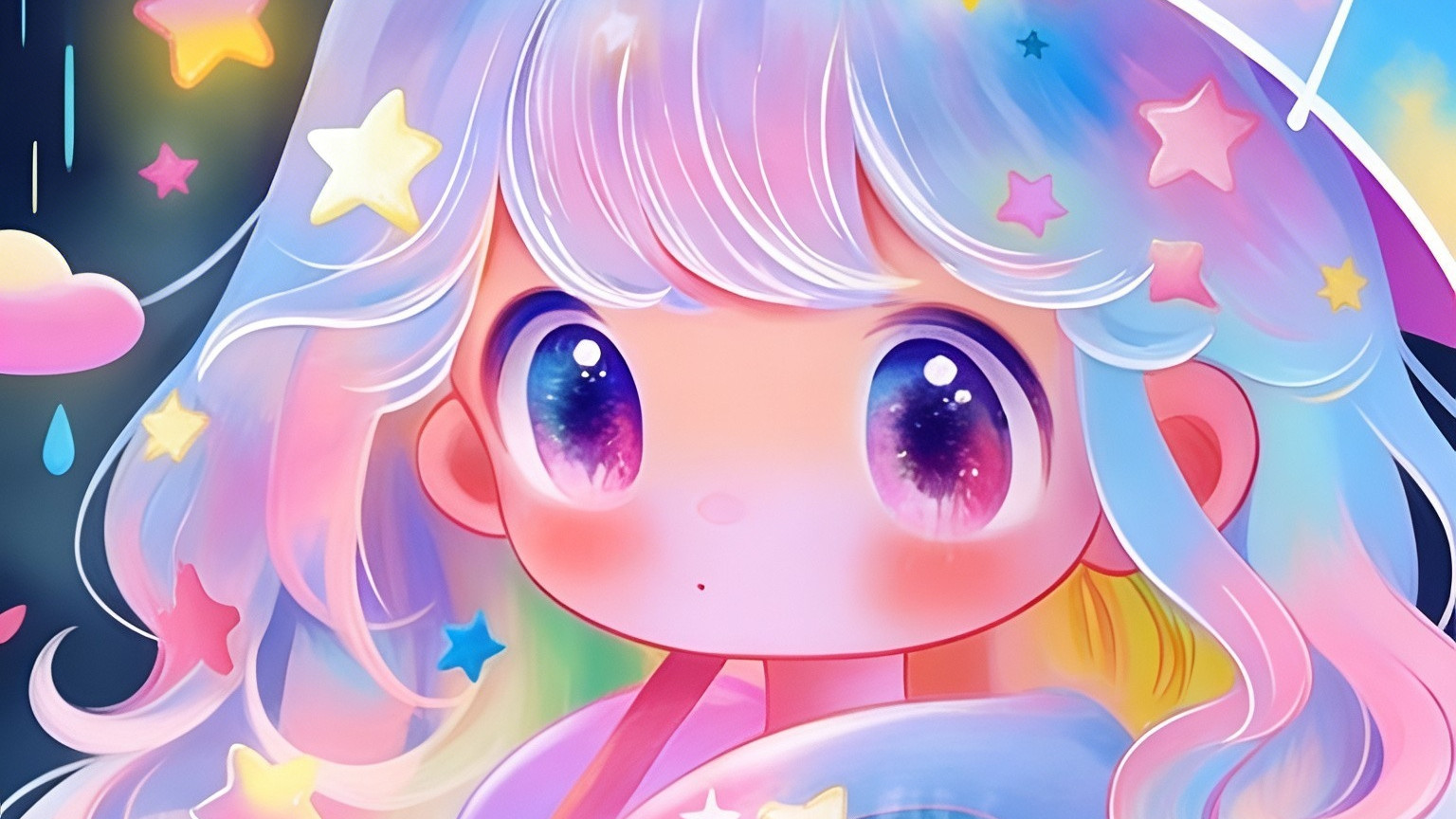 用 ComfyUI 生成梦幻治愈系插画，把软萌感拉到满格！