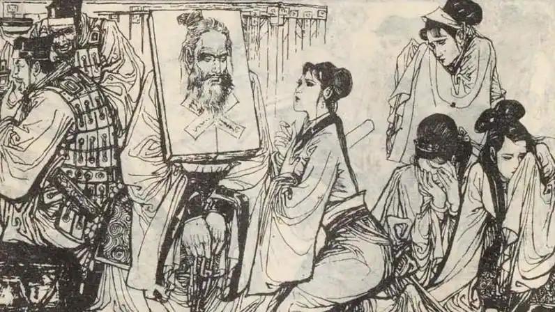 西汉时期，淳于意被判肉刑。官兵过来抓捕他的时候，五个女儿追在他身后哭泣：父亲父亲