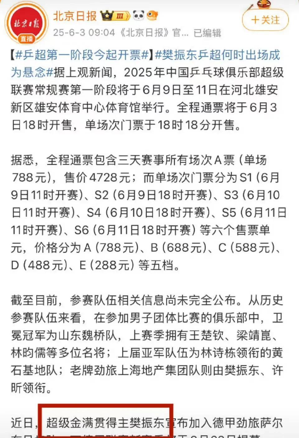 奇怪，樊振东舆论环境现在好多了，连北京日报都承认是超级大满贯！
      是不