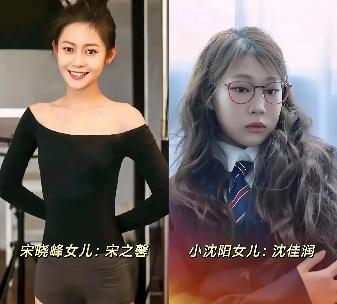 两位都是星二代，
两位都是本山老师得意徒弟，
一个比一个厉害！就说宋晓峰的女儿是