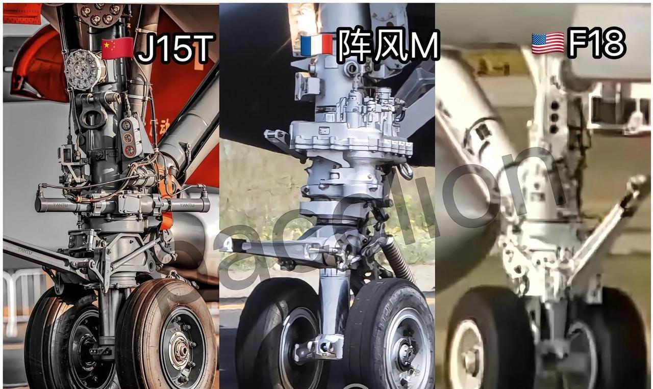 舰载机的起落架。就这结构 如此复杂 绝大部份国家是造不出来的#战斗机#舰载机#佩