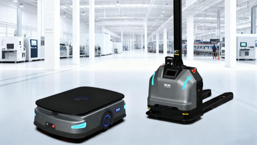 车间物流卡壳？万可AGV搬运机器人以智赋能破局而来！