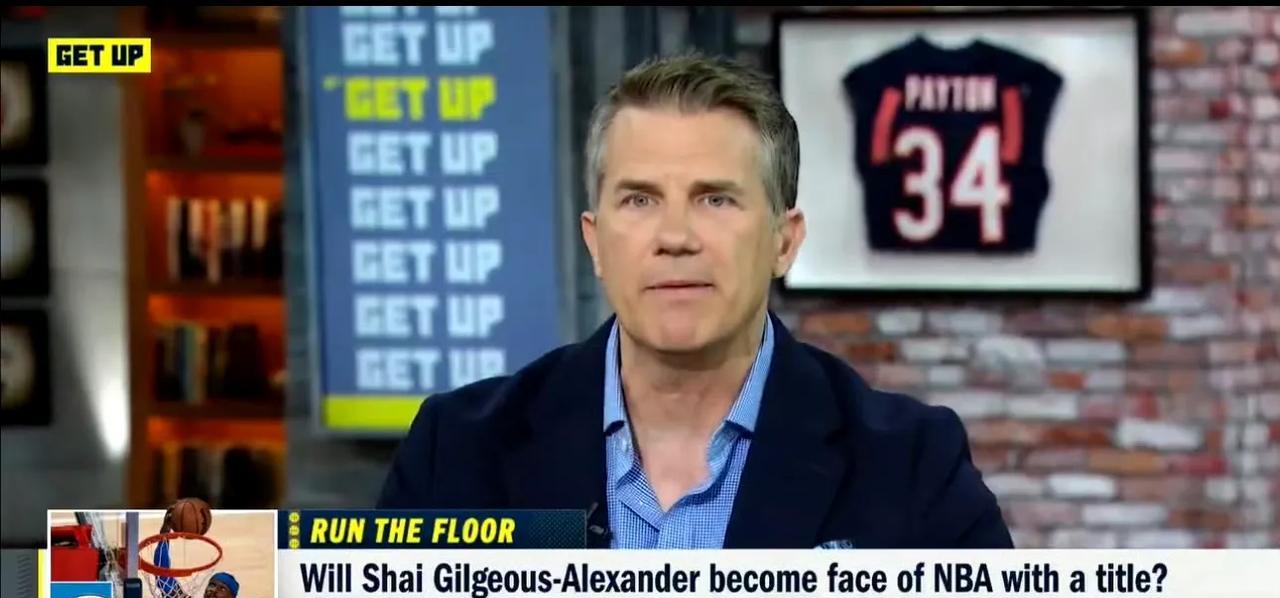 有人问，若亚历山大夺冠，是否就成为了联盟门面？
ESPN主持人Alan Hahn