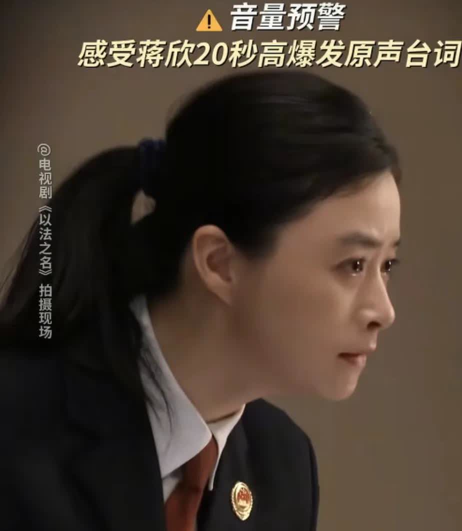 要不要生二胎，蒋欣用现状告诉你，
万万没想到，她跟孙俪差不多大，
在《以法之
